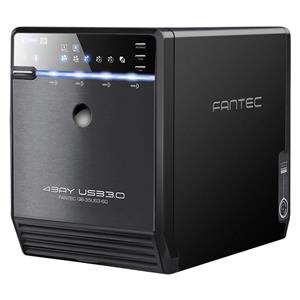 FANTEC QB-35US3-6G black 4x3,5  SATA HDD USB3.0 eSATA