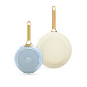 GreenPan Padova Reserve 2Tlg Bratpfannenset 20+26cm Hellblau