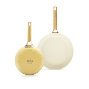 GreenPan Padova Reserve 2Tlg Bratpfannenset 20+26cm Gelb
