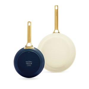 GreenPan Padova Reserve 2Tlg Bratpfannenset 20+26cm blau