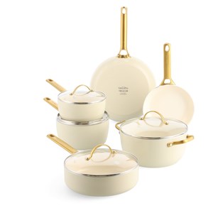 GreenPan Padova Reserve 6-tlg. Topf&Pfannenset Creme