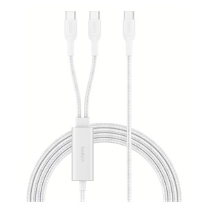 Belkin BOOSTCHARGE Pro 140W 1,5m USB-C Kabel weiß CAC004hq1.5MWH