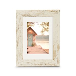 Hama Cottage Altweiß  13x18 Kunstst.inkl.Passepartout 193344