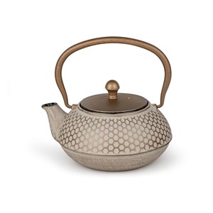 Bredemeijer Teekanne Jiangxi 0,7 Gusseisen beige + Filter 153203