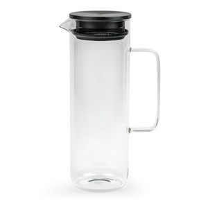 Bredemeijer Wasserkaraffe Padua 1,2l, grau transparent 165062