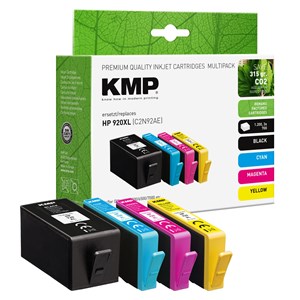 KMP Vorteilspack BK /C /M /Y ersetzt HP C2N92AE No. 920 XL