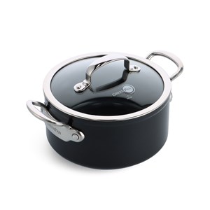 GreenPan Barcelona Pro Kasserolle 20cm Schwarz