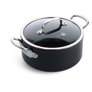 GreenPan Barcelona Pro Kasserolle 24cm Schwarz