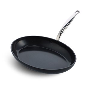 GreenPan Barcelona Pro Fischpfanne 33cm Schwarz