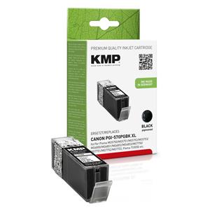 KMP C107BPIX ink cartridge sw comp. with Canon PGI-570 XL PGBK