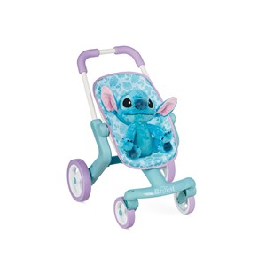 Smoby Stitch Pushchair + Plush 25 cm