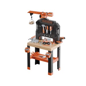 Smoby Black & Decker Workbench with Crane