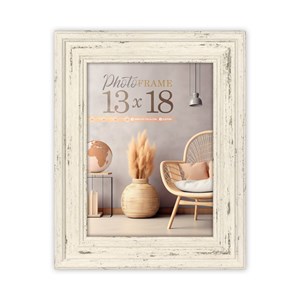 ZEP Palermo White   15x20 Kunststoff Rahmen   PM268W