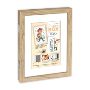 ZEP London Box Natural  MRN82 Holz Rahmen Innenmaß 14x21,5cm