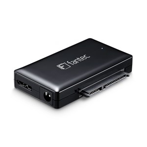 FANTEC AD-U3SA USB 3.0 zu SATA Adapter 12V Schnittstelle