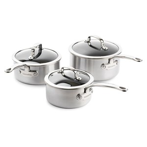 GreenPan Premiere Casserole Set 3-piece Stainless Steel