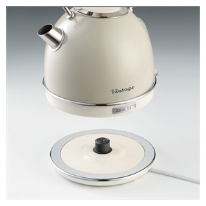 Ariete Vintage Wasserkocher 1,7 L, beige