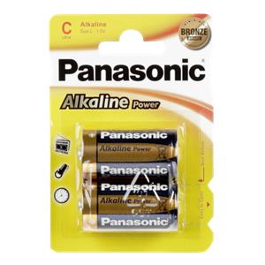 1x2 Panasonic Alkaline Power Baby C LR 14