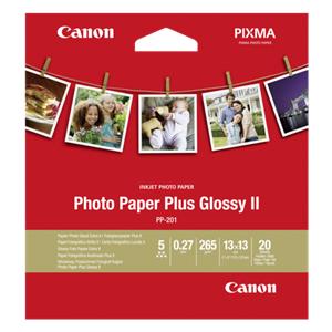 Canon PP-201 13x13 cm 20 Sheets Photo Paper Plus Glossy II 265 g