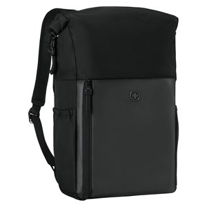 Wenger UrbanOne Roll-Top 15.6 Laptop Rucksack schwarz