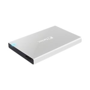 FANTEC ALU-25B31 silver 2,5 USB 3.1 Aluminium