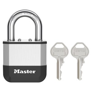 Master Lock Elite 52mm Vorhänge- schloss 25mm Bügel 5-Stift-Zyl.