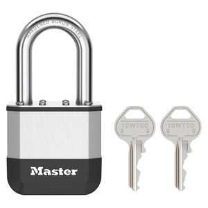 Master Lock Elite 52mm Vorhänge- schloss 38mm Bügel 5-Stift-Zyl.