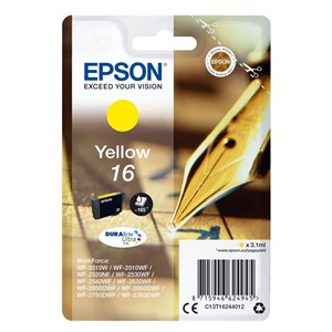 Epson ink cartridge yellow DURABrite Ultra T 162  T 1624