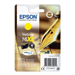 Epson ink cartridge XL yellow DURABrite Ultra T 163 T 1634