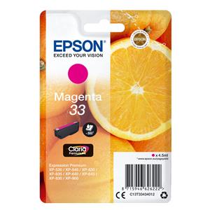 Epson ink cartridge magenta Claria Premium 33         T 3343