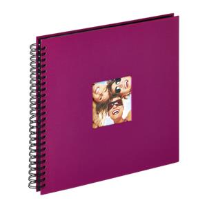 Walther Fun purple Spiral 30x30 50 black Pages SA110Y
