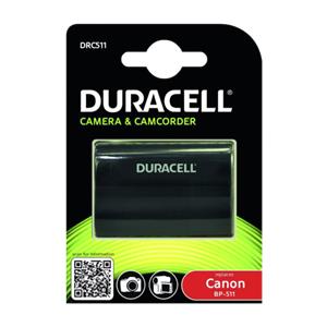 Duracell Li-Ion Akku 1600 mAh for Canon BP-511 BP-512