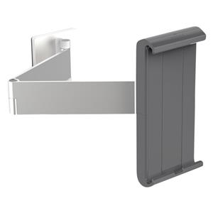Durable Tablet Holder WALL ARM metallic silver          8934-23