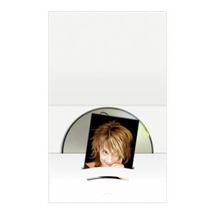 1x100 Daiber Folder with CD archieve 6x9 cm white