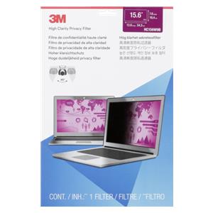 3M HC156W9B Privacy Filter High Clarity f Notebooks 15,6