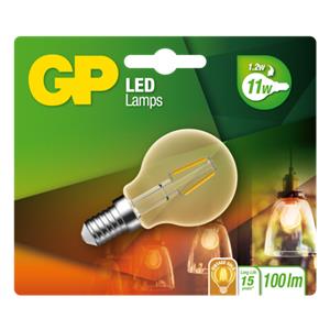 GP Lighting LED Mini Globus Gold E14 2W (25W), Filament GP 080589