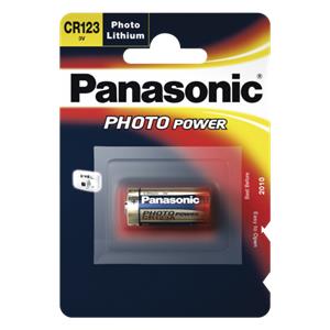 100x1 Panasonic Photo CR-123 A Lithium VPE Outer Box