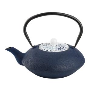Bredemeijer Teapot Yantai 1,2l dark blue, porcelain lid G021BP