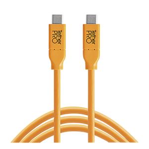 Tether Tools USB-C to USB-C 4,60m orange