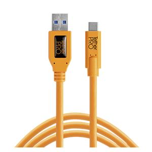 Tether Tools USB 3.0 to USB-C 4,60m orange