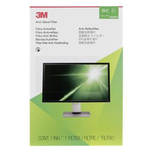 3M AG220W1B Anti-Glare Filter for LCD Widescreen Monitor 22