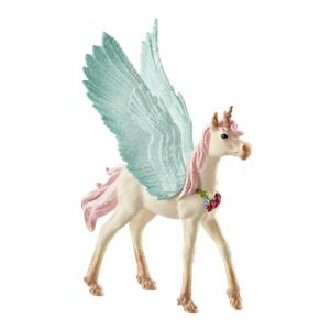 Schleich bayala 70575 Decorated Unicorn Pegasus, Foal