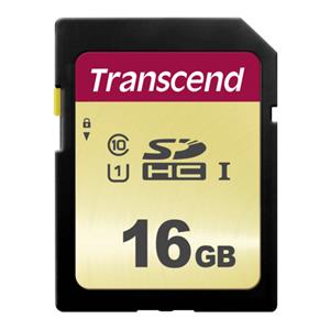 Transcend SDHC 500S 16GB Class 10 UHS-I U1 V30