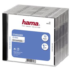 1x10 Hama CD Jewel Case 44746