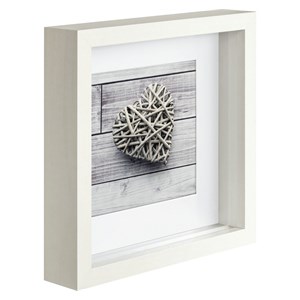 Hama Scala 3D white 23x23 Portrait Wood Passepartout 59777