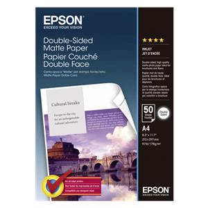 Epson Double Side Matte Paper A4, 50 Sheet, 178g S041569