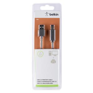 Belkin USB 2.0 Premium Printer Cable, USB-A/USB-B, 3m, black