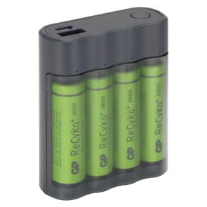 GP ReCyko+ CHARGE AnyWay 3in1 Charger & Powerbank