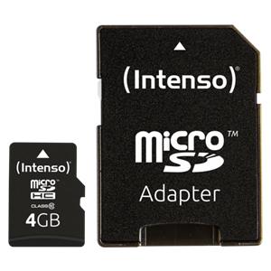 Intenso microSDHC 4GB Class 10