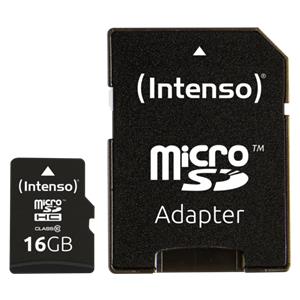 Intenso microSDHC 16GB Class 10
